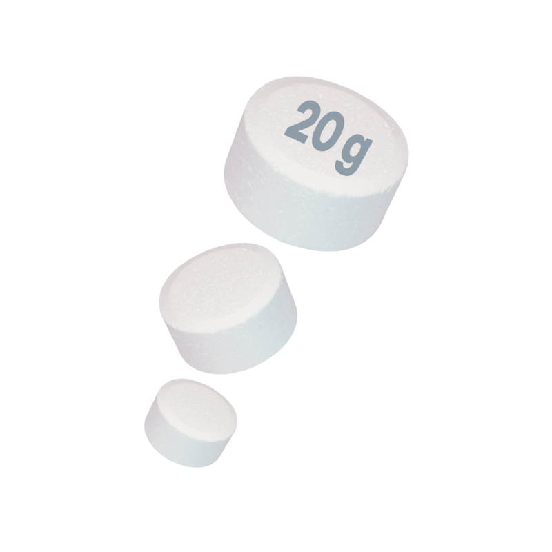 Pastilles de 20g