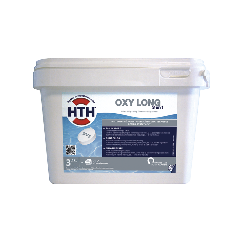 HTH OXYGEN 3 en 1 Multifiction 3,2Kg